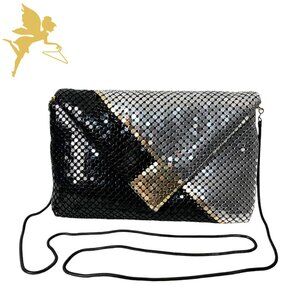 VINTAGE Pacific Express Disco “Patchwork” Mesh Evening Bag